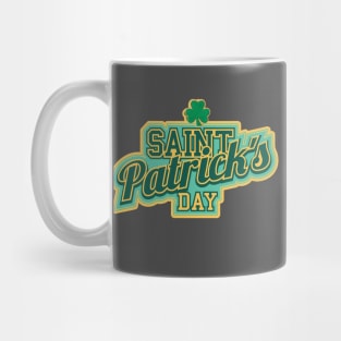 shamrock st patricks day march 17 cute funny design Mug